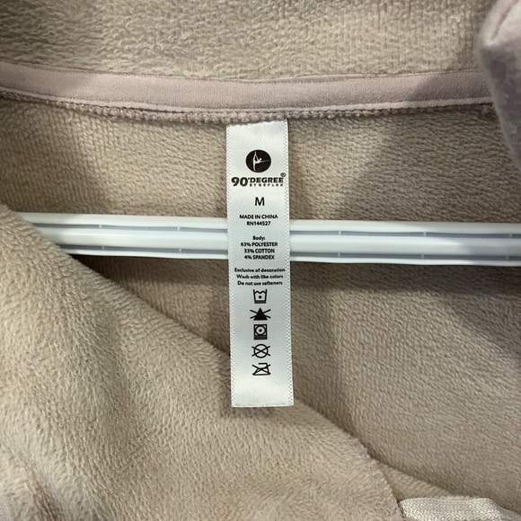 🌺 90 Degree by Reflex pale pink sweater - Picture 5 of 8